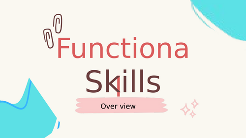 functional skills intro lesson