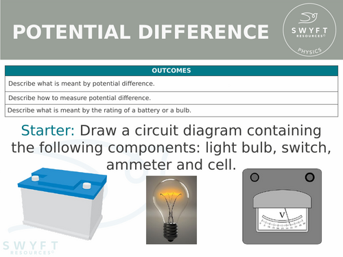 KS3 ~ Year 8 ~ Potential Difference