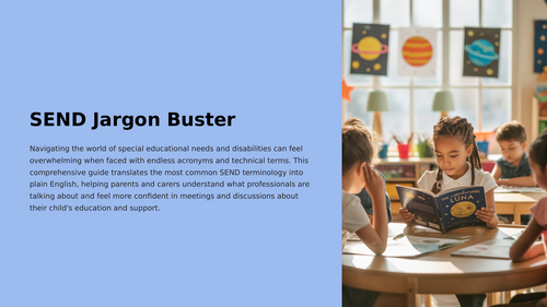SEND Jargon Buster