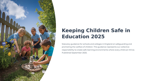 Keeping Children Safe in Education 2025