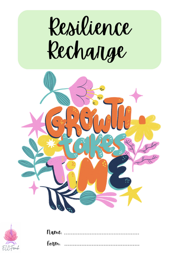 Wellbeing Booklet - PSHE / Form (Mentor) Time