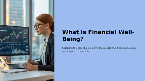 What Is Financial Well-Being?