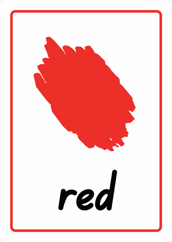 Colour Flashcards for Early Years & ESL Learners (Double-Sided Printable PDF)
