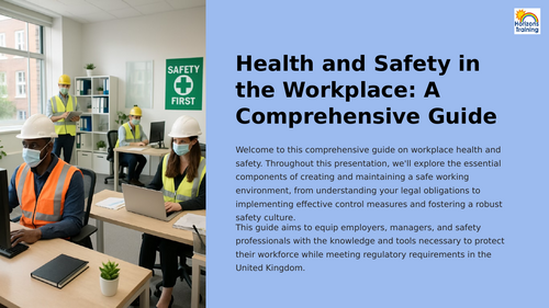 Health and Safety in the Workplace: A Comprehensive Guide