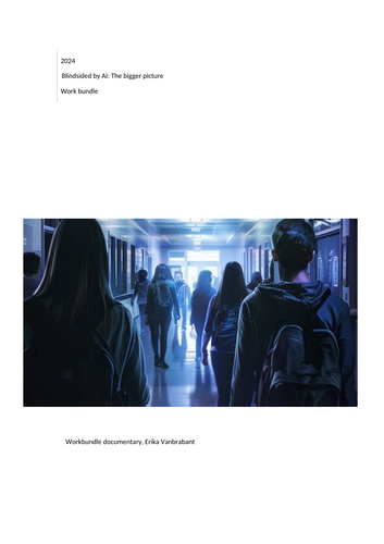 Blindsided by AI: The Bigger Picture — Complete English/EdTech Work Bundle (Secondary School)