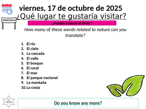 Module 7, un mundo mejor para todos