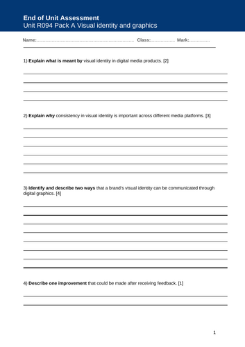 iMedia J834 - R094 - Mock Assessment (Exam Style Questions)