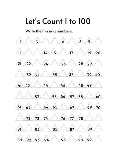 Counting to 100