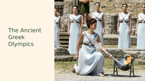Ancient Greek Olympic Games Presentation