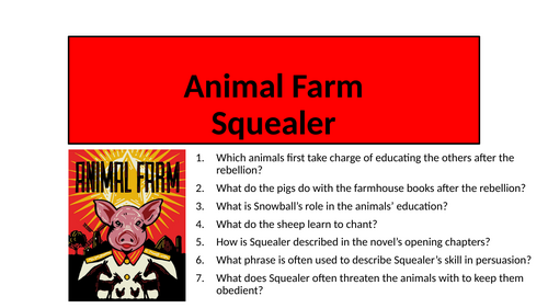 Animal Farm - Squealer
