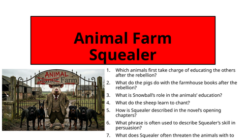 Animal Farm - Squealer