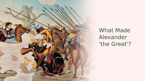 Overview of Alexander the Great Slideshow