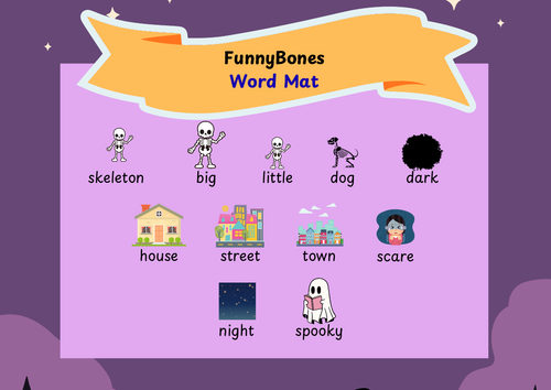 FunnyBones Word Mat