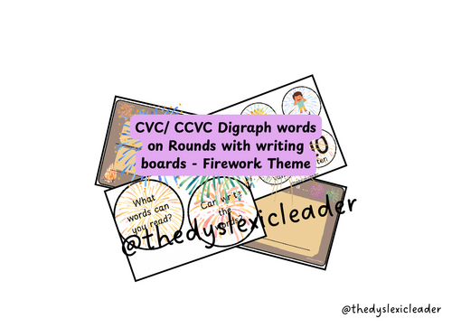 Firework Phonics Writing