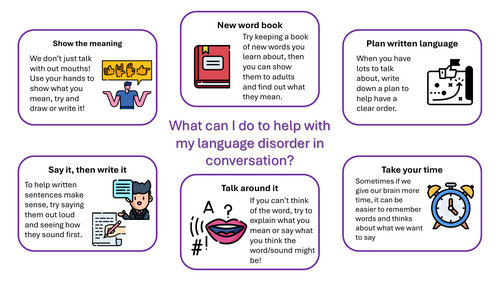 DLD Support Startegies Posters