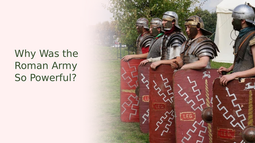 Introduction to the Ancient Roman Army Slideshow Presentation