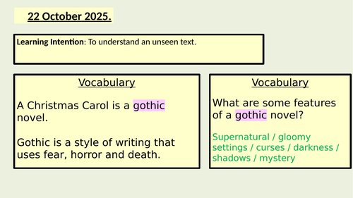 LP1 The Monkeys Paw Pre Reading Task