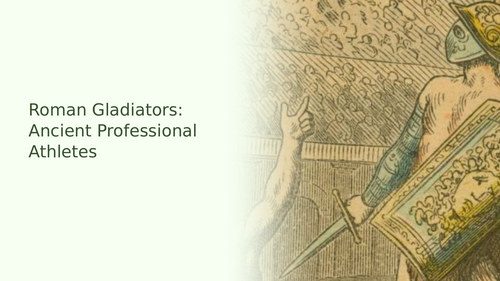 Ancient Roman Gladiators Slideshow Presentation
