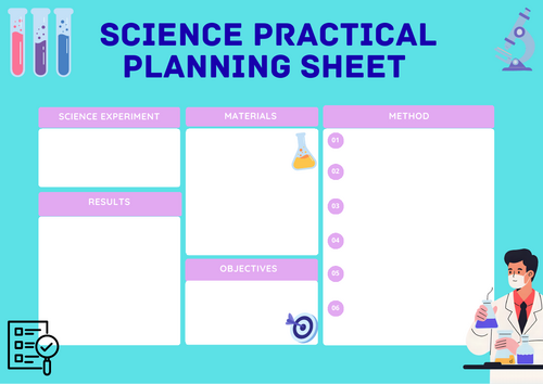 Practical planning sheet