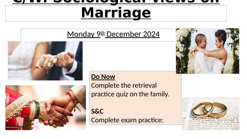 Sociology of marriage