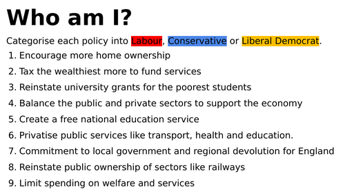 Edexcel Citizenship Theme B L4&5 Does every vote count?