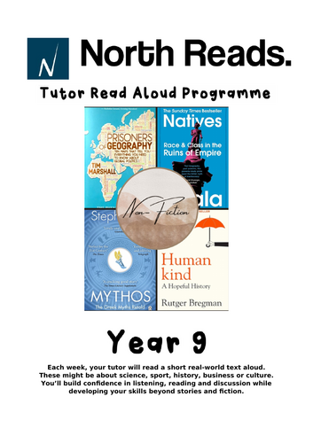 Tutor Time Literacy Booklets- Non Fiction Focus