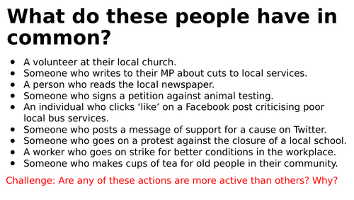 Edexcel Citizenship Theme D Scheme of Learning