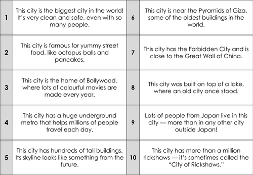 Urbanisation - KS3 FULL resourced unit