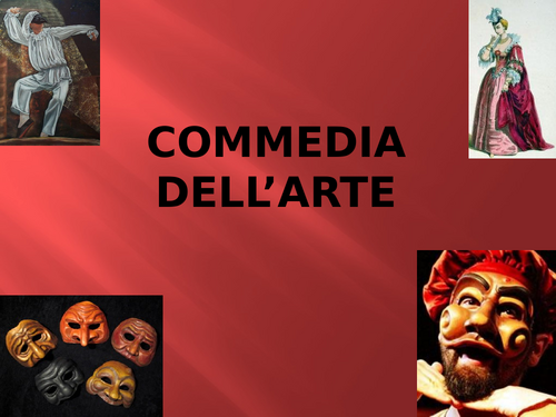 KS3 - Commedia Dell'Arte Unit