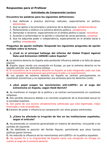 Auge de la extrema derecha en España