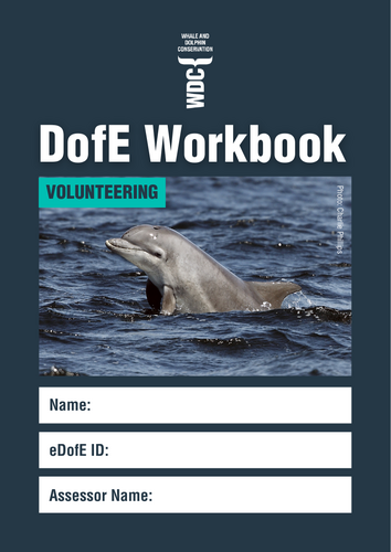 Whale & Dolphin Conservation DofE Award Workbook