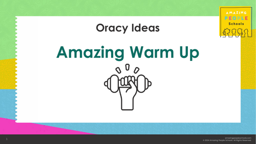 Oracy warm up with Leonardo da Vinci