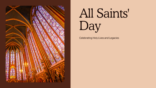 All Saints' Day Assembly PowerPoint – KS1 & KS2