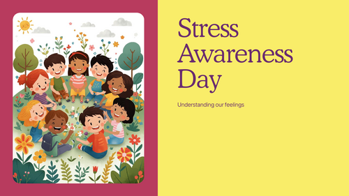 Stress Awareness Day Assembly PowerPoint – KS1 & KS2 Mental Health & Wellbeing