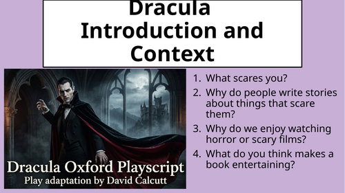 Dracula (Play) - Introduction