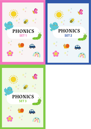 Phonics Flashcards, Set 1, Set 2, Set 3, Phonics Printable, Printable Flashcards, Early Years Resour