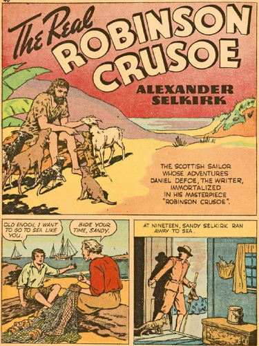 Alexander Selkirk - The Real Robinson Crusoe Comic History