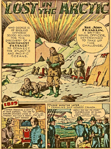 The Franklin Expedition Comic History