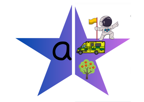 A-Z phonics Stars