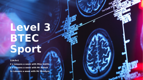 BTEC PPT's Unit 1 Level 3