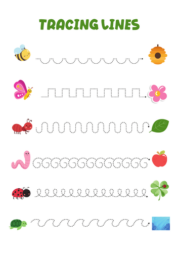 tracing lines an shapes