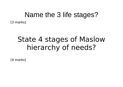 Exam Carousal Questions