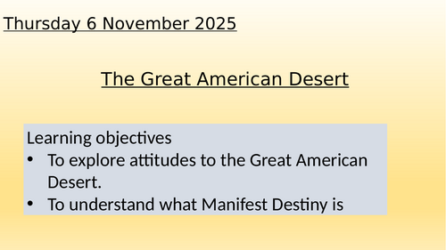 Y10 - America - Expansion 1840-95