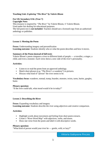 Five lessons for EAL learners -differentiation and games