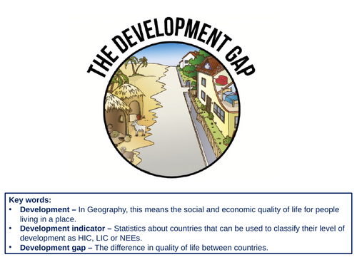 Geography GCSE Revision: Development Gap