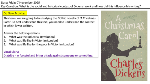 A Christmas Carol - Full Resource