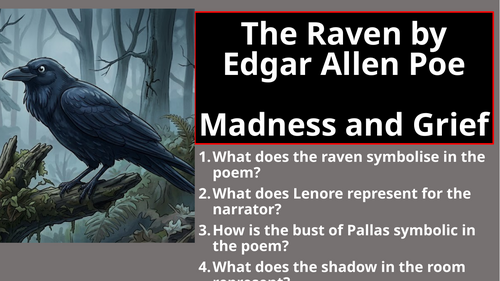 The Raven - Evaluation of Madness and Grief