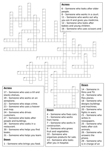 ESOL Entry 2/3 jobs lessons