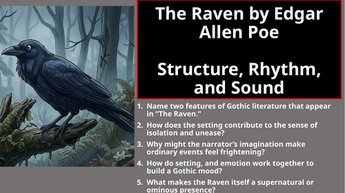 The Raven - Structure, Rhythm, and Sound