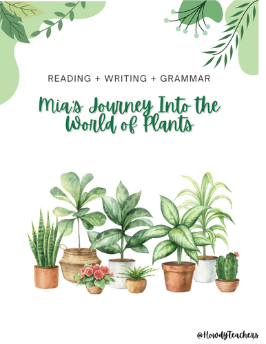 Plants Science Reading Comprehension Bundle | Grammar and Writing